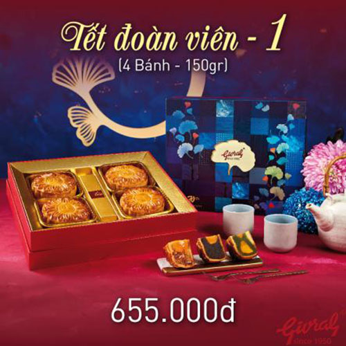 Bánh trung thu Givral Combo Tết đoàn viên 1