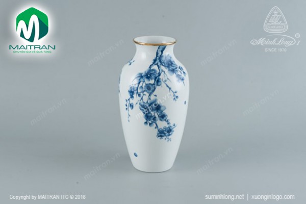 Bình hoa Đào Cobalt 27 cm