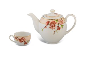 Bộ trà 0.8L Camellia Hoa Đào