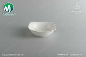 Tô vuông thấp 14 cm Jasmine Ly's Horeca